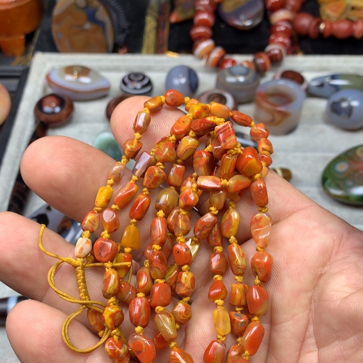 玛瑙/玉髓合金手链