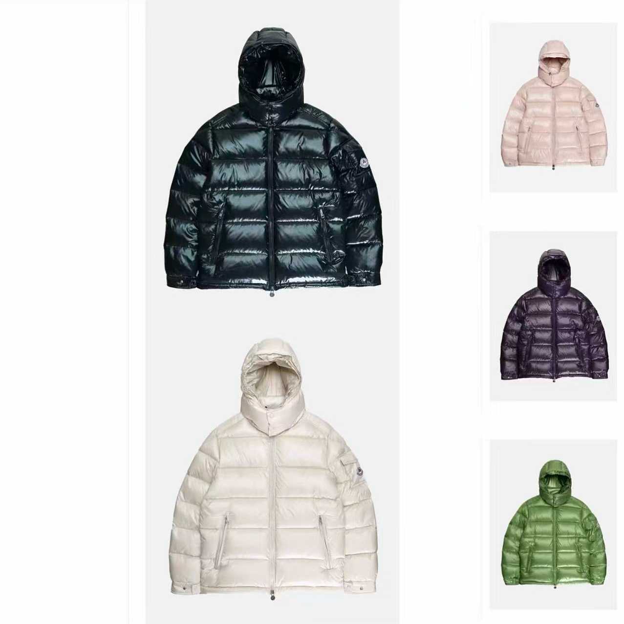 [现货]经典5色情侣款羽绒服短款冬季必备。 8852单标