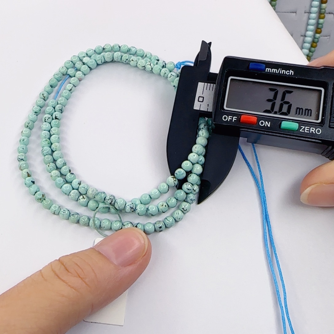 绿松石未镶嵌颈饰