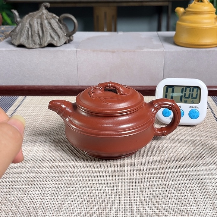 鱼***鱼茶壶紫砂宜兴原矿手工紫砂壶