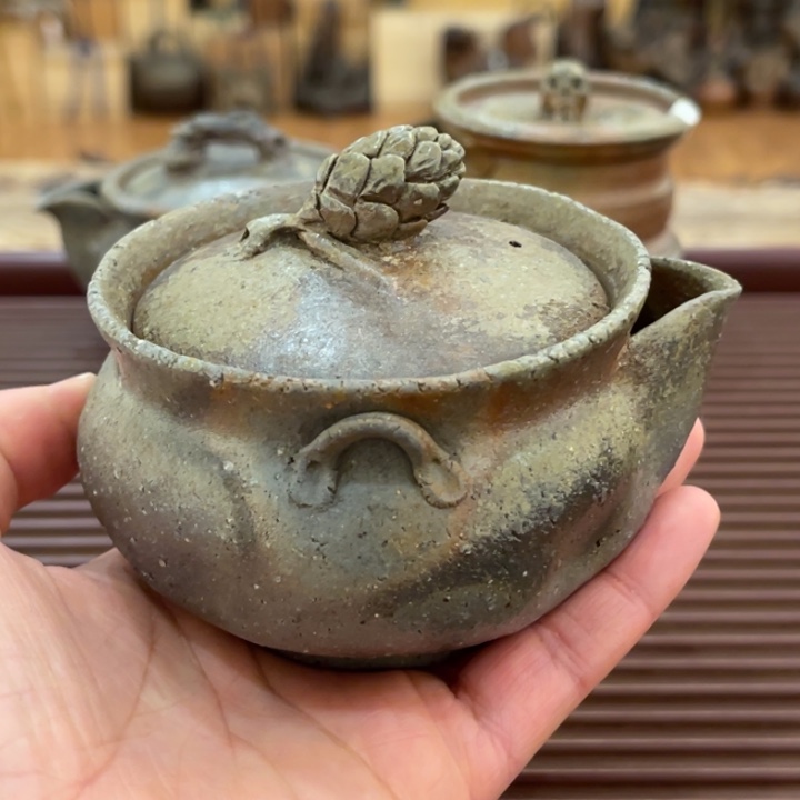 备前烧作品乐阳造有伤