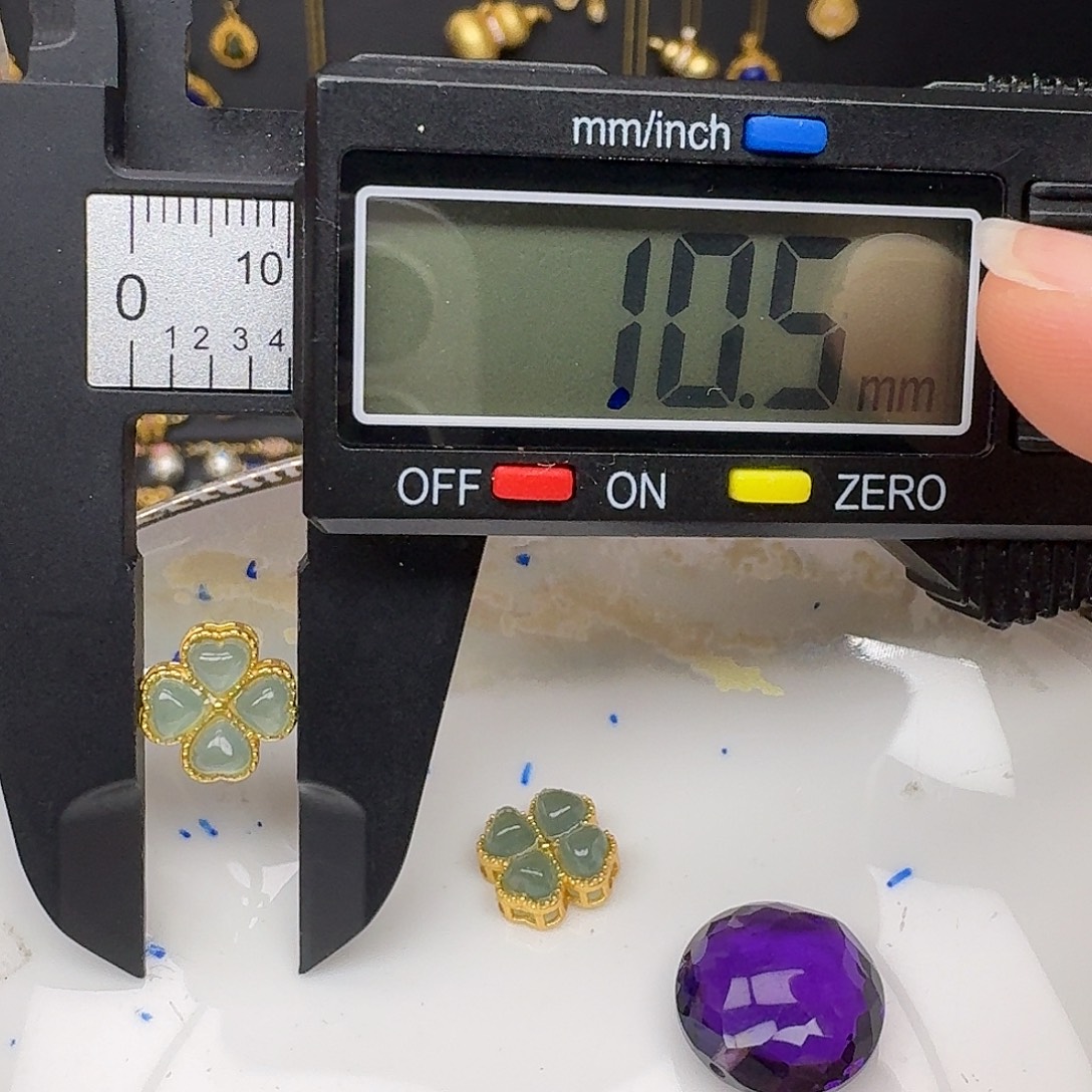 银S925镶嵌颈饰紫晶紫水晶925镶嵌169