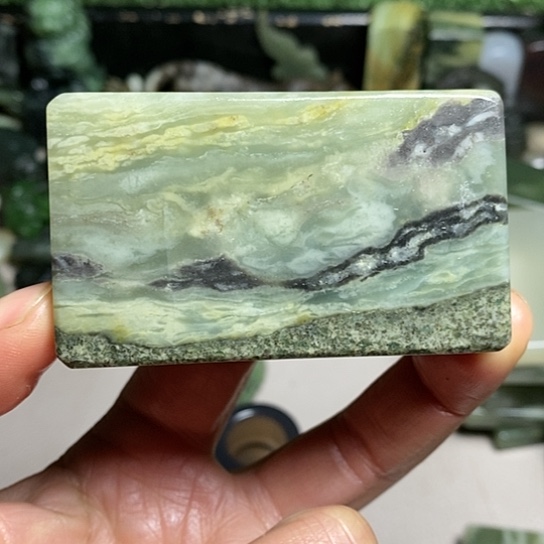 【闪购商品】和田玉（糖玉）珠宝半成品未镶嵌风****心