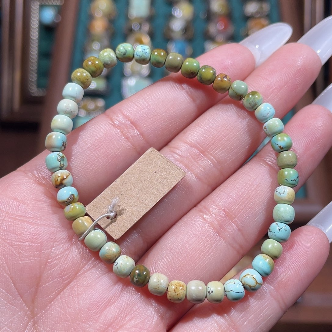 绿松石未镶嵌手链手串