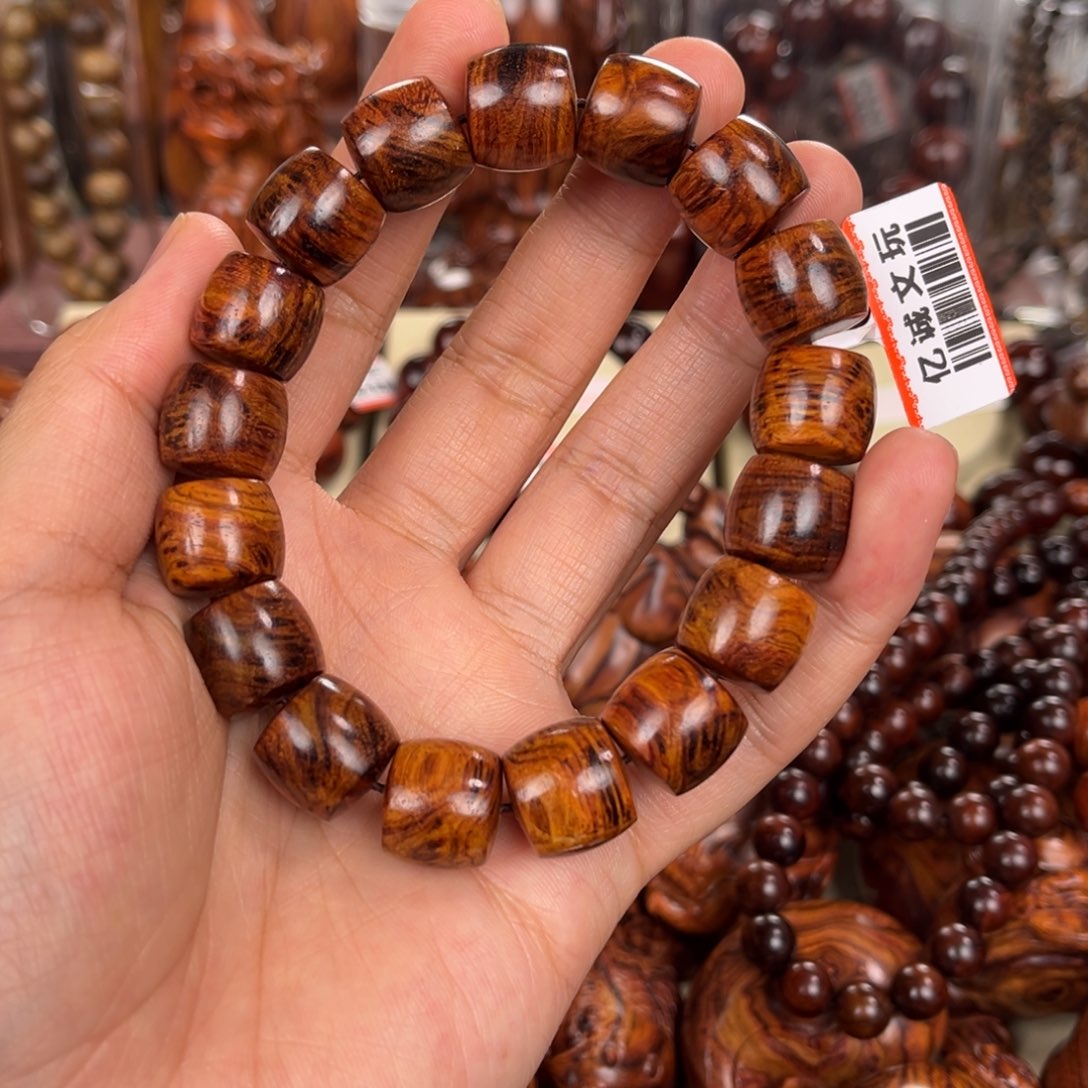 黄花梨/降香黄檀手串/手链叶*学