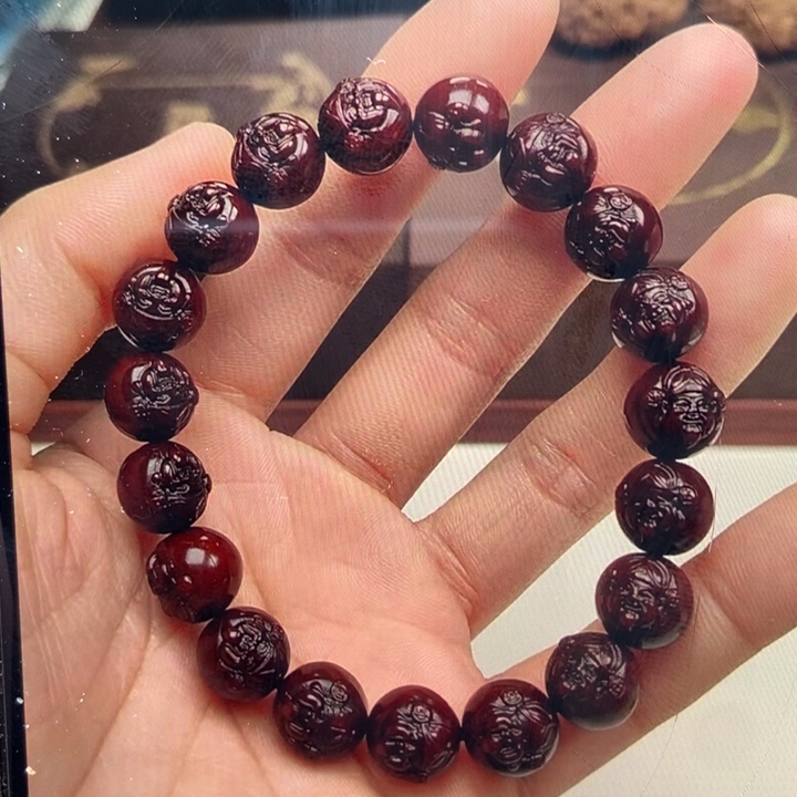 核桃手串/手链二***物猴头核桃串