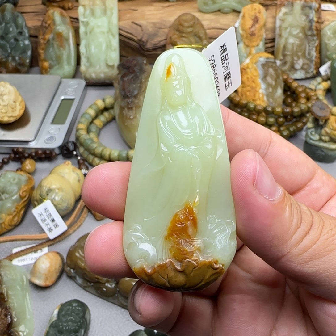 @***风岫岩河磨玉（透闪石质玉）未镶嵌珠宝奇石