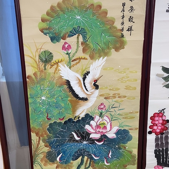 三个张画廊直播间！不带框