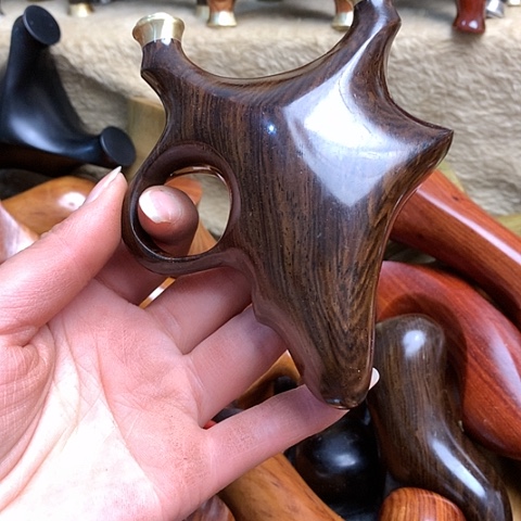 大果紫檀（缅甸花梨）快压黑左雀