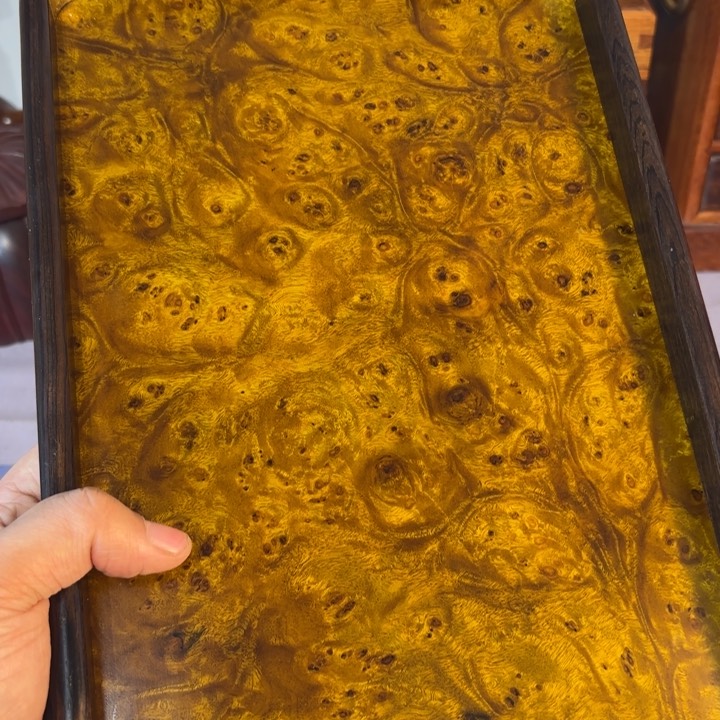 木黄金樟留疤托盘