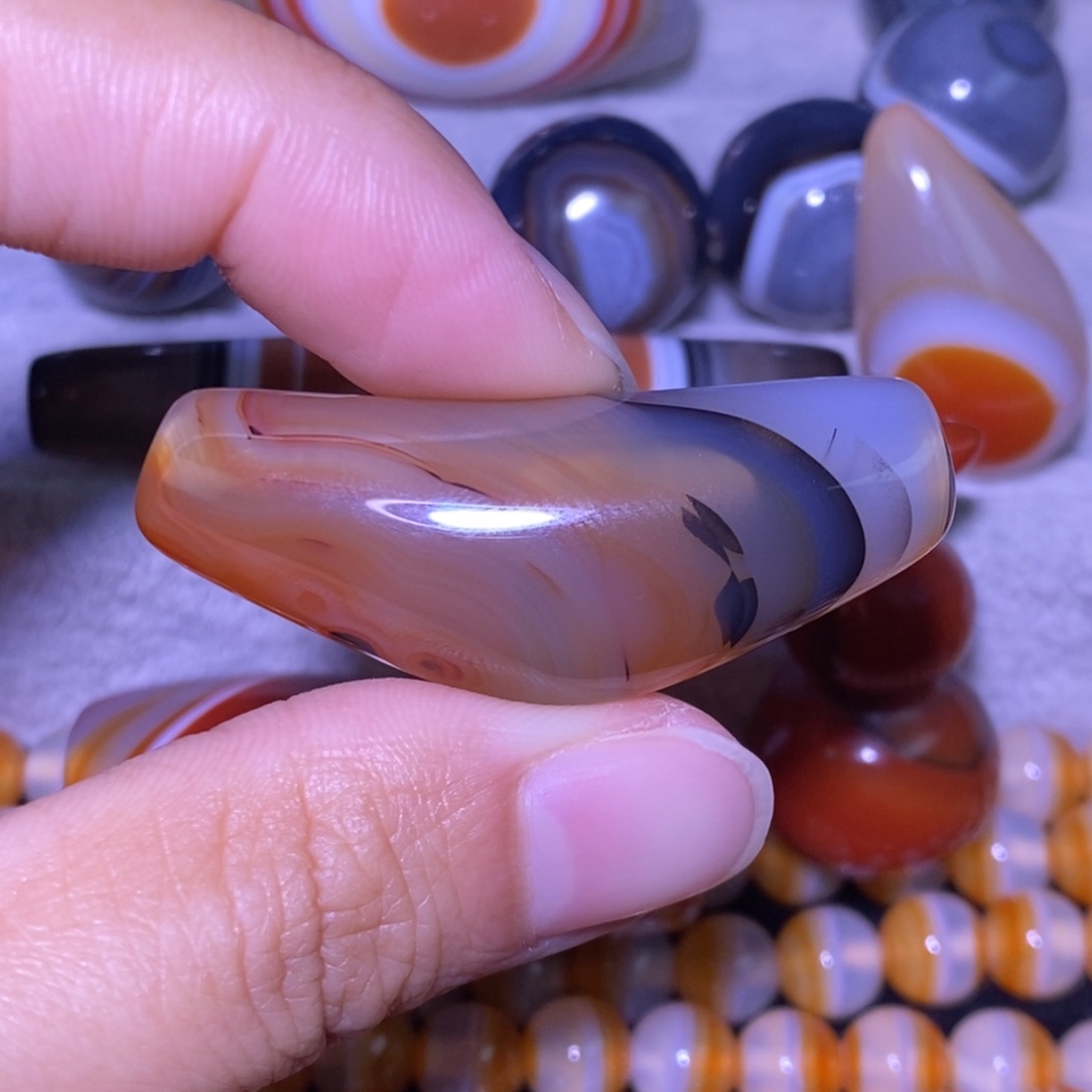 玛瑙/玉髓未镶嵌颈饰