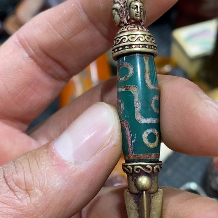 滴血莲花菩提吊坠