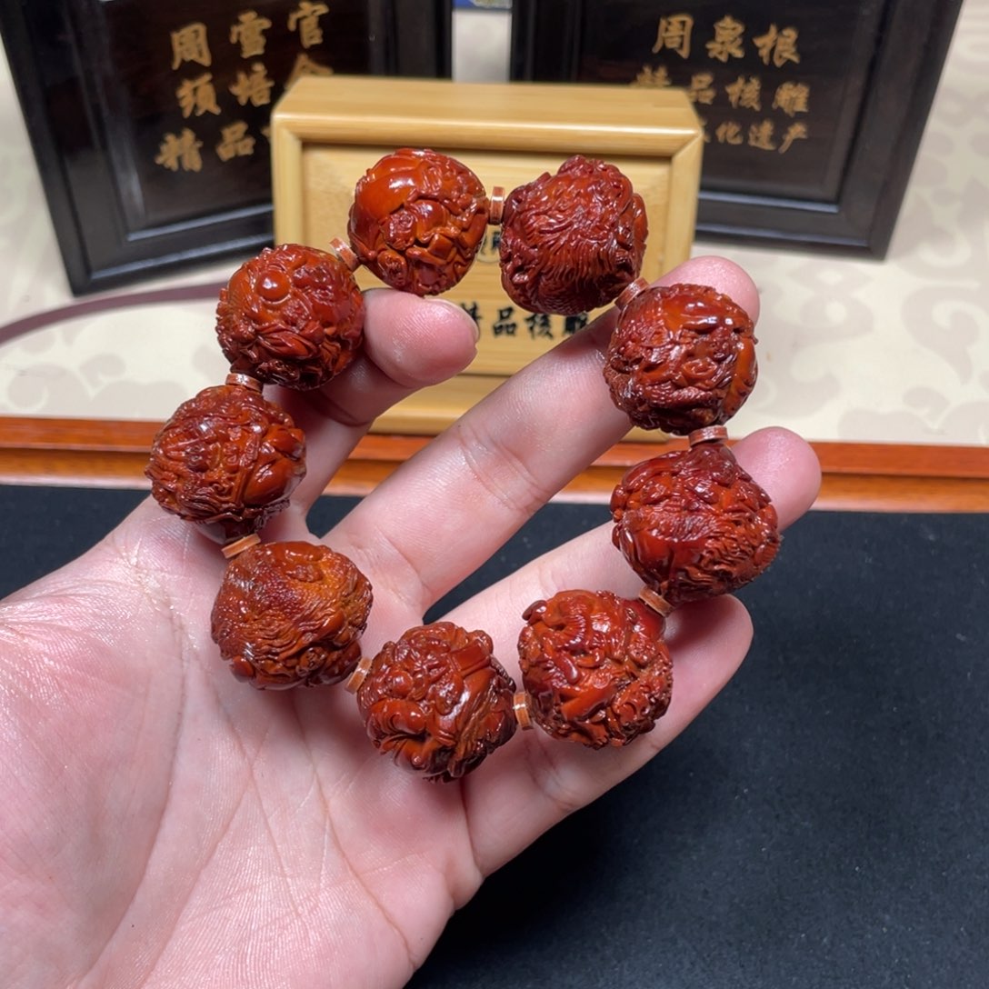 吊坠橄榄核圆*元LCH回血钟馗2.7
