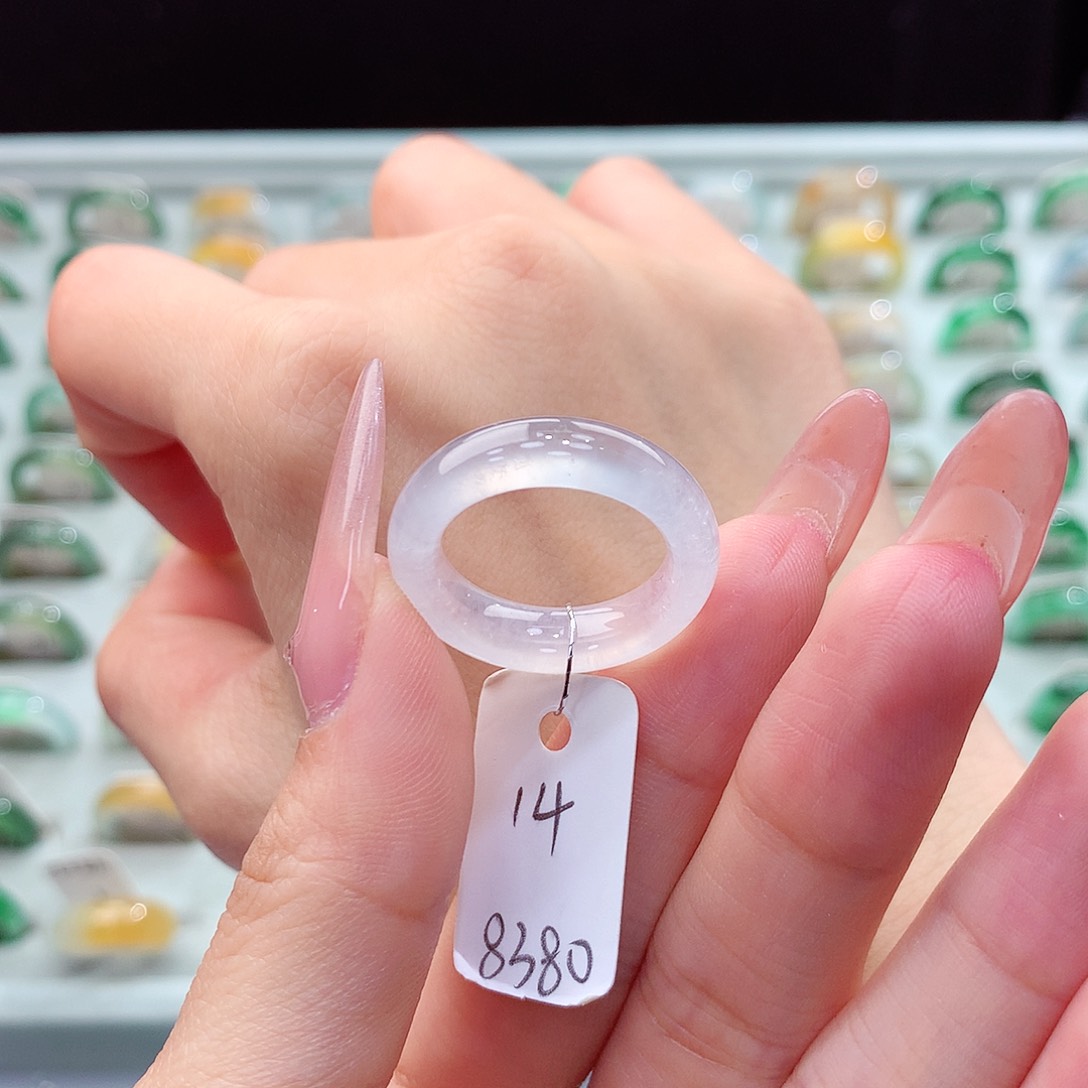 翡翠戒指未镶嵌14号