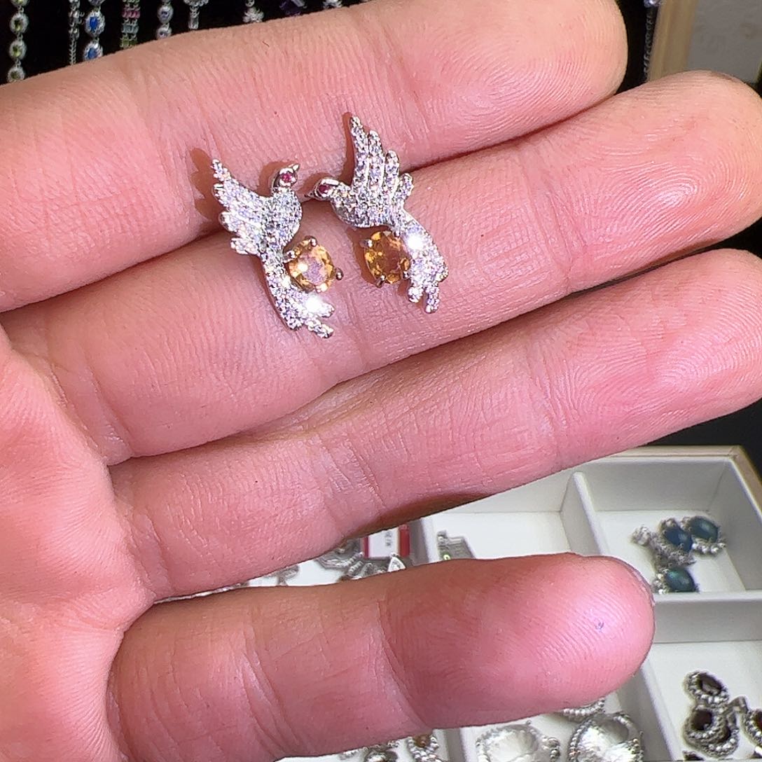 紫晶珠宝半成品银S925镶嵌