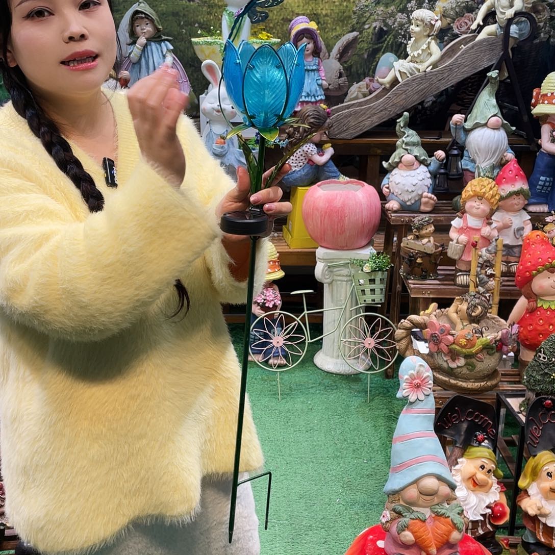 摆件花园摆件红红火火