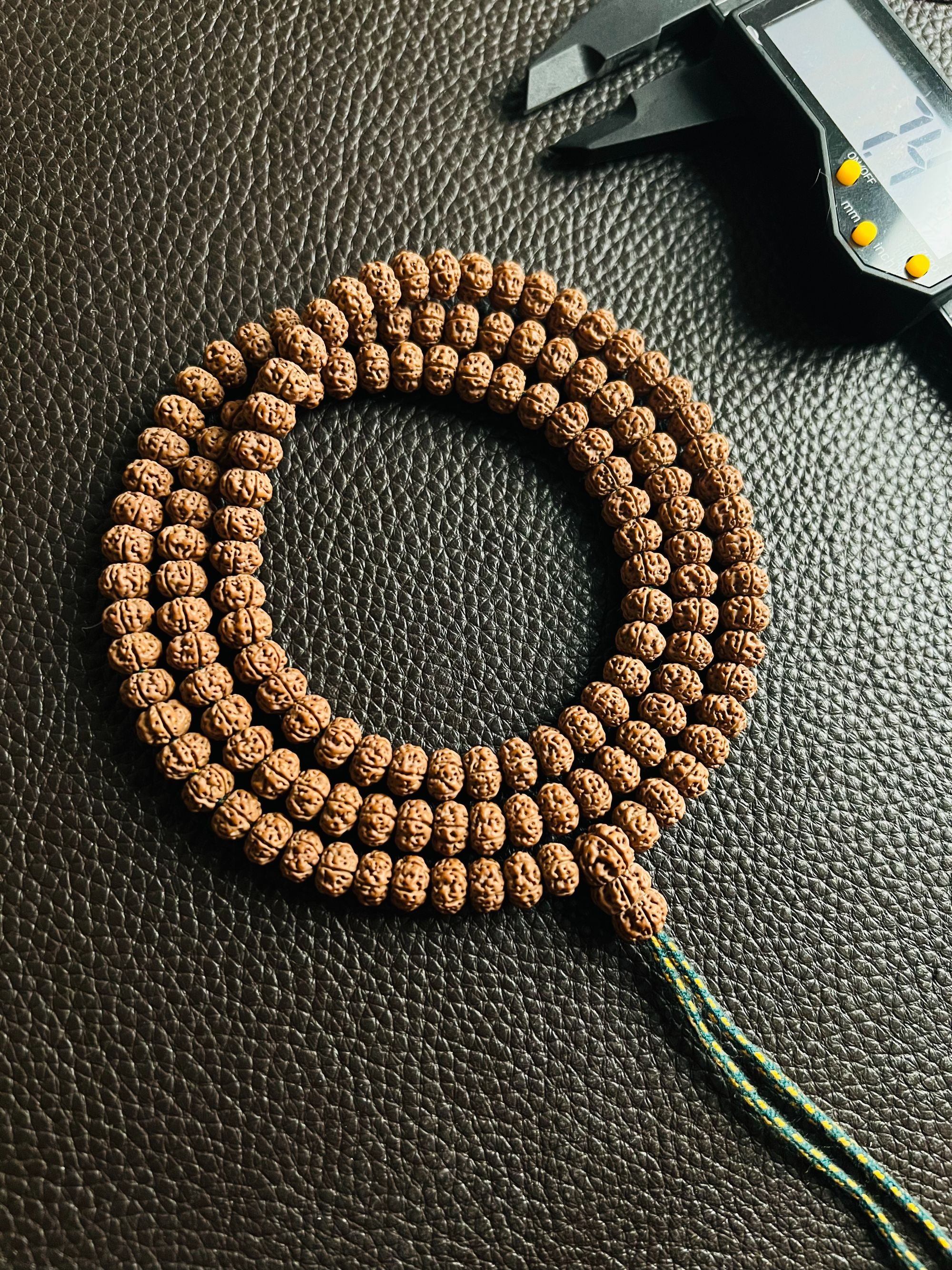 显川凹底梅花定制级双龙108姜佛手小金刚红皮印尼小金刚菩提籽