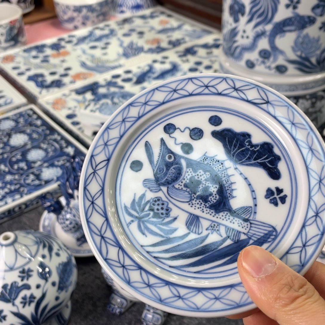 景德镇手工手绘陶瓷手工