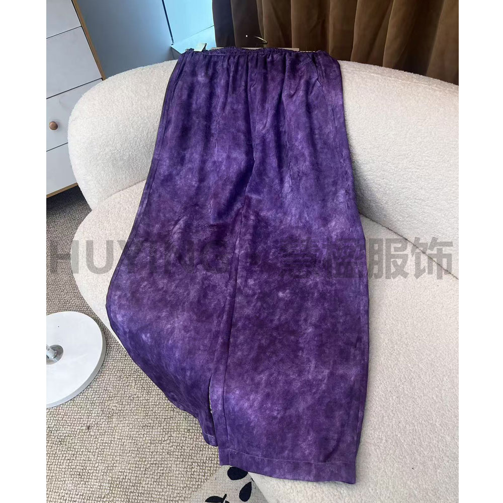 HY25015 夏季新款高腰直筒显瘦百搭休闲直筒裤女