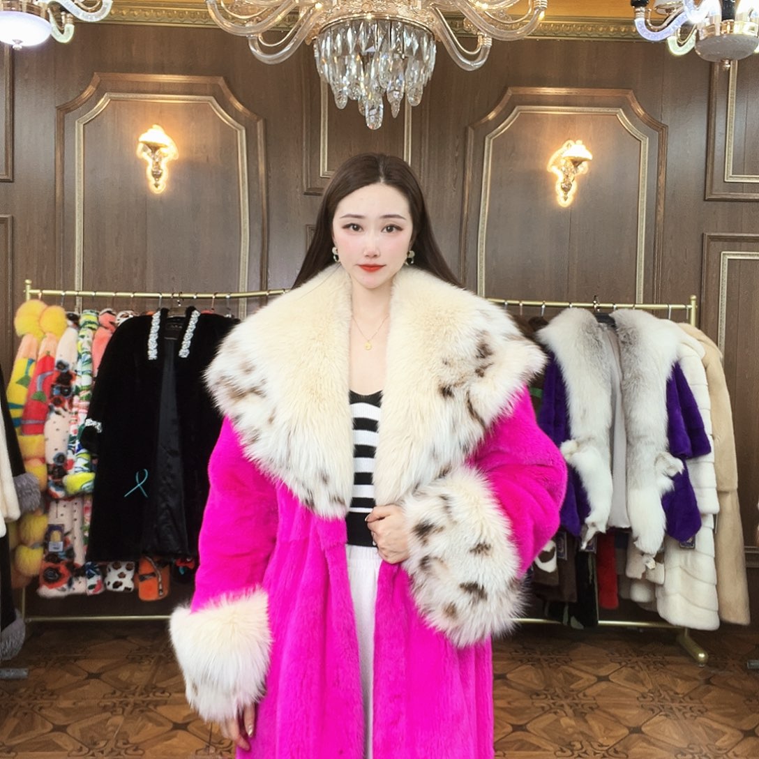 貂皮大衣时尚潮流