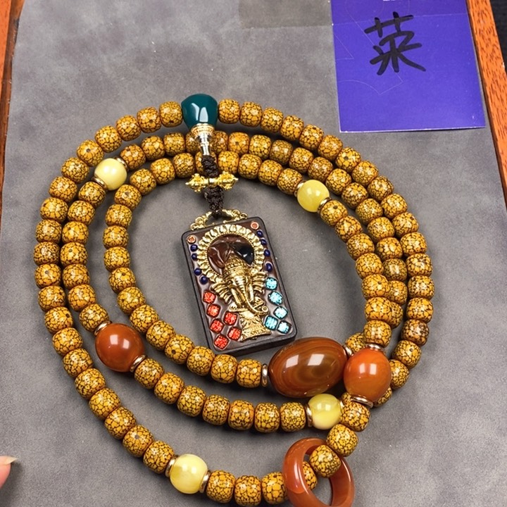 星月菩提吊坠星月