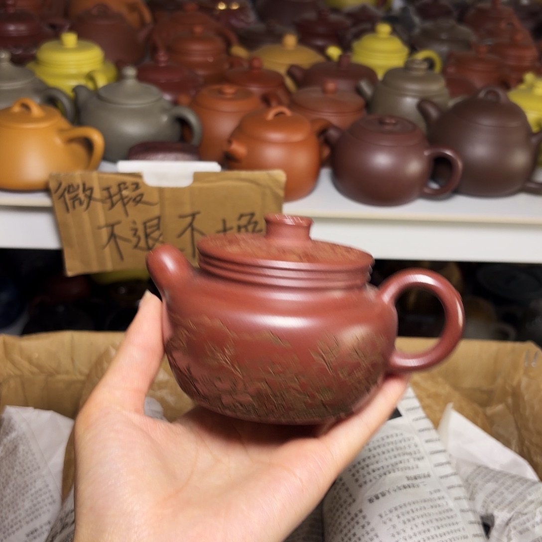 甄选宜兴本土紫砂壶