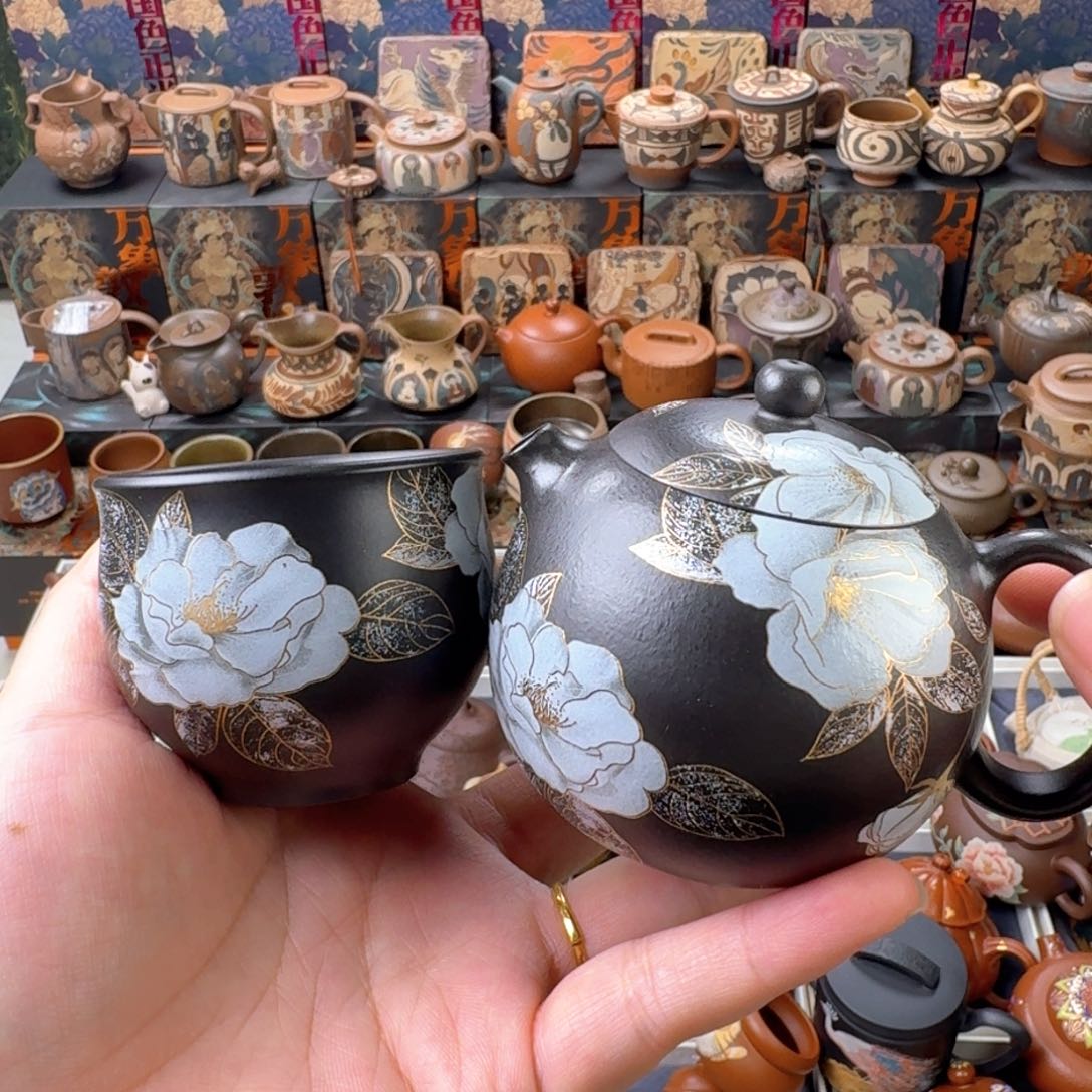 茶壶紫砂150cc原矿精工半手