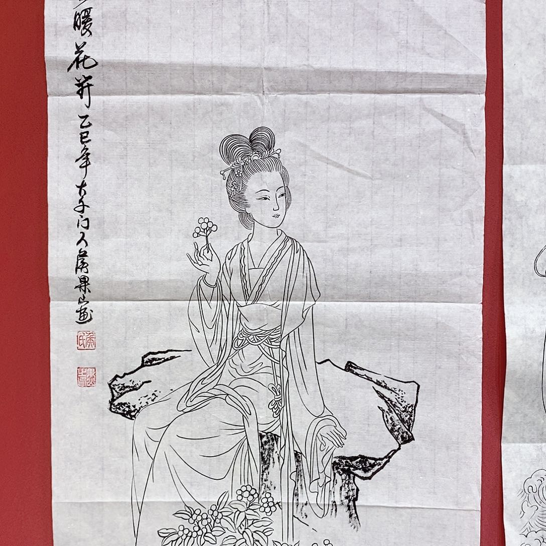 国画大风堂嫡传-侯果山老师作品路 