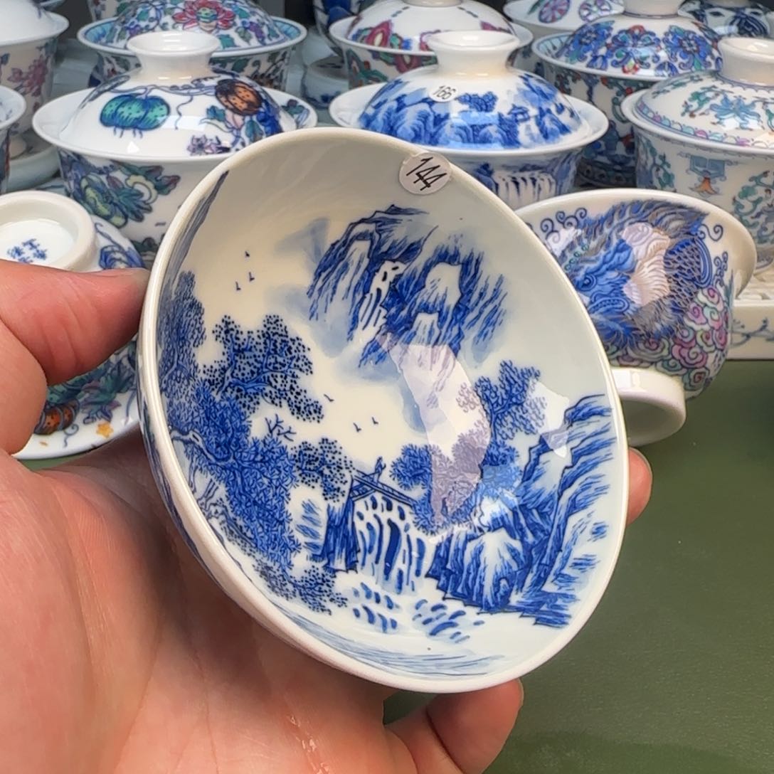 彦祖纯手工手绘手绘茶具144