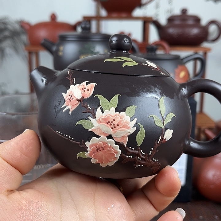 远***部紫砂茶壶微瑕处理