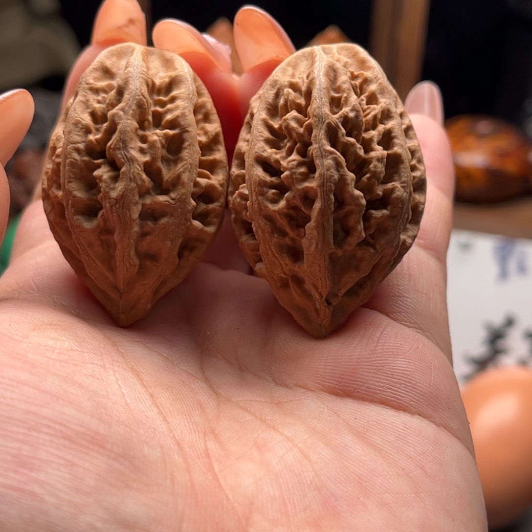 文玩核桃把件关东木子家楸大胖20