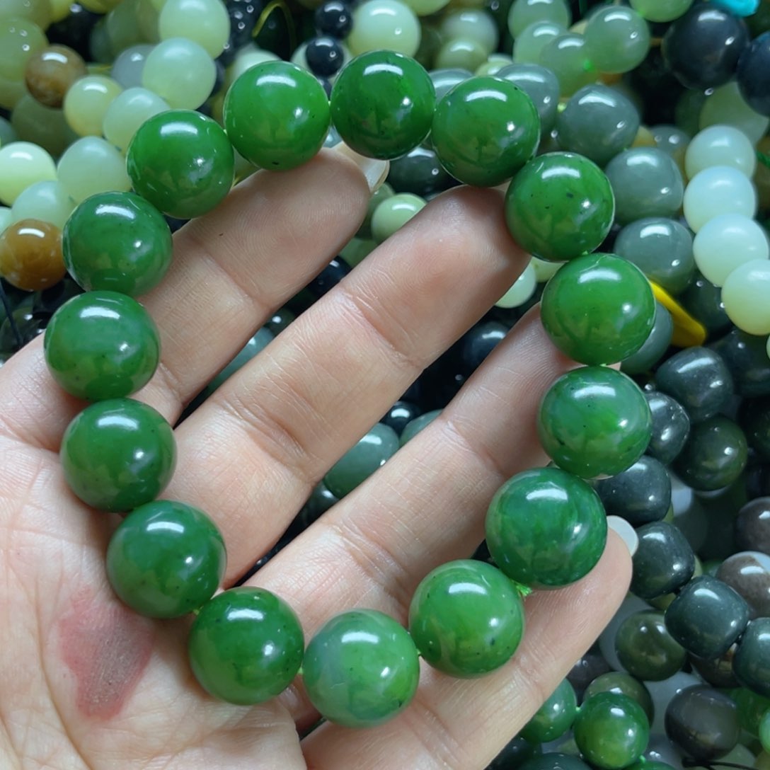 和田玉手链未镶嵌