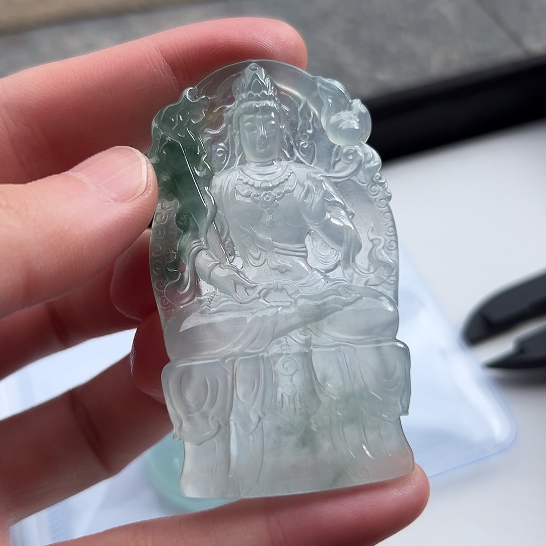 未镶嵌定制翡翠挂件