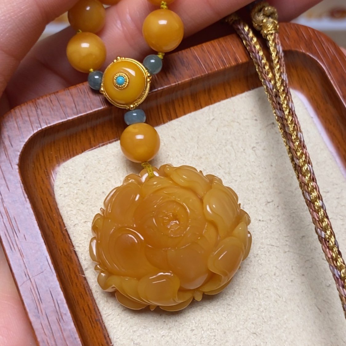 【闪购商品】未镶嵌颈饰蜜蜡项链