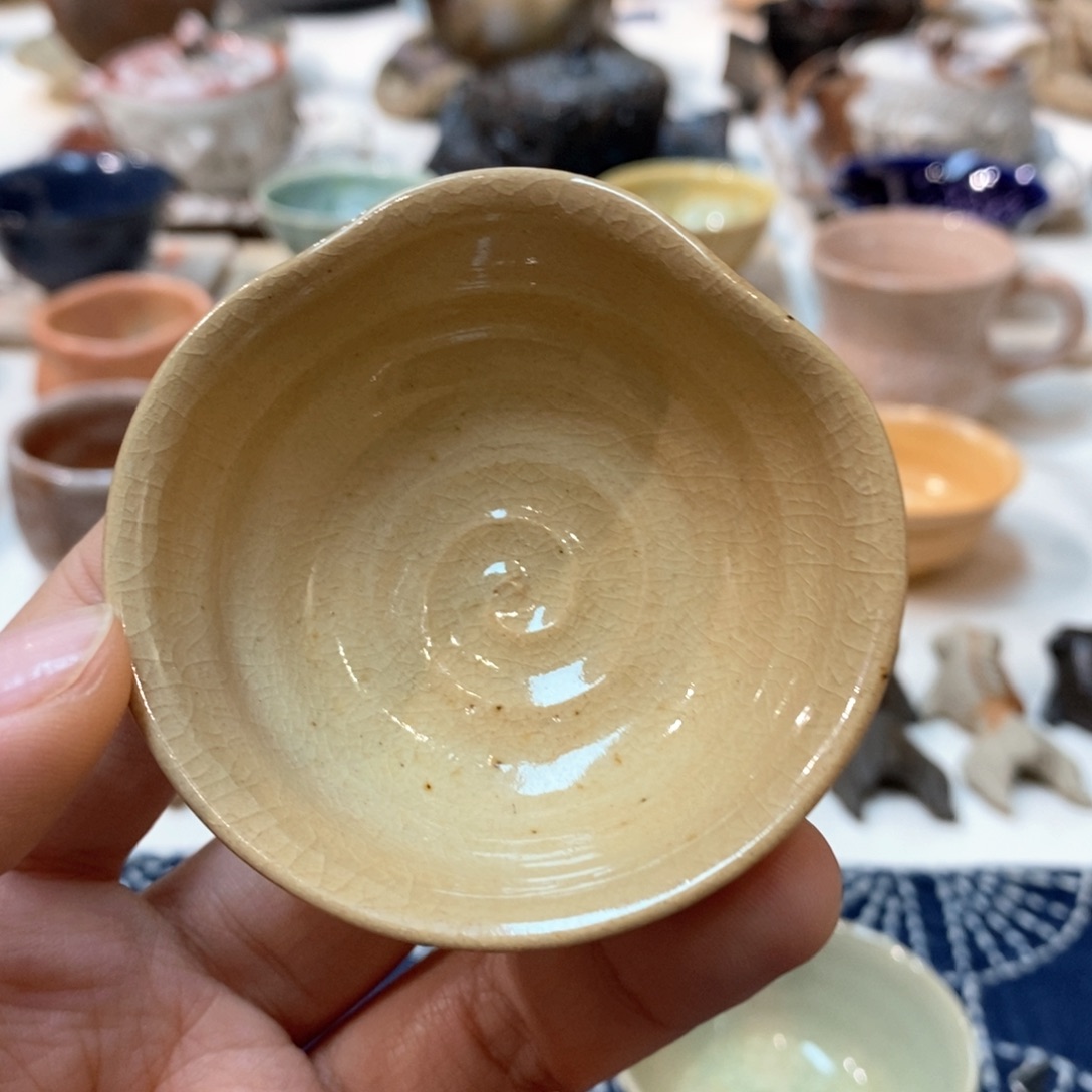 柴烧侘寂粗陶茶具