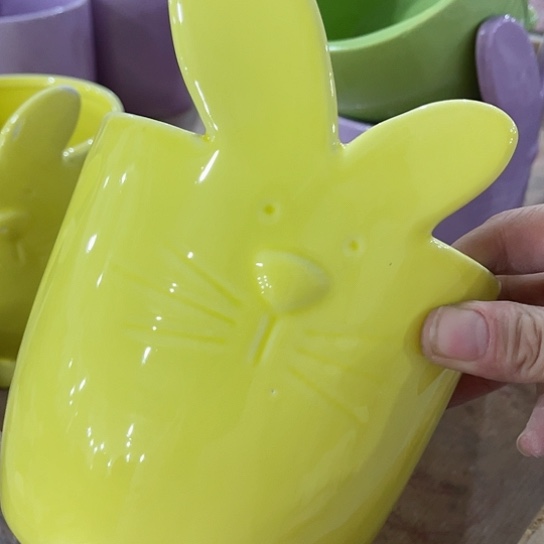 多肉绿植陶瓷花盆9.9包邮，有孔