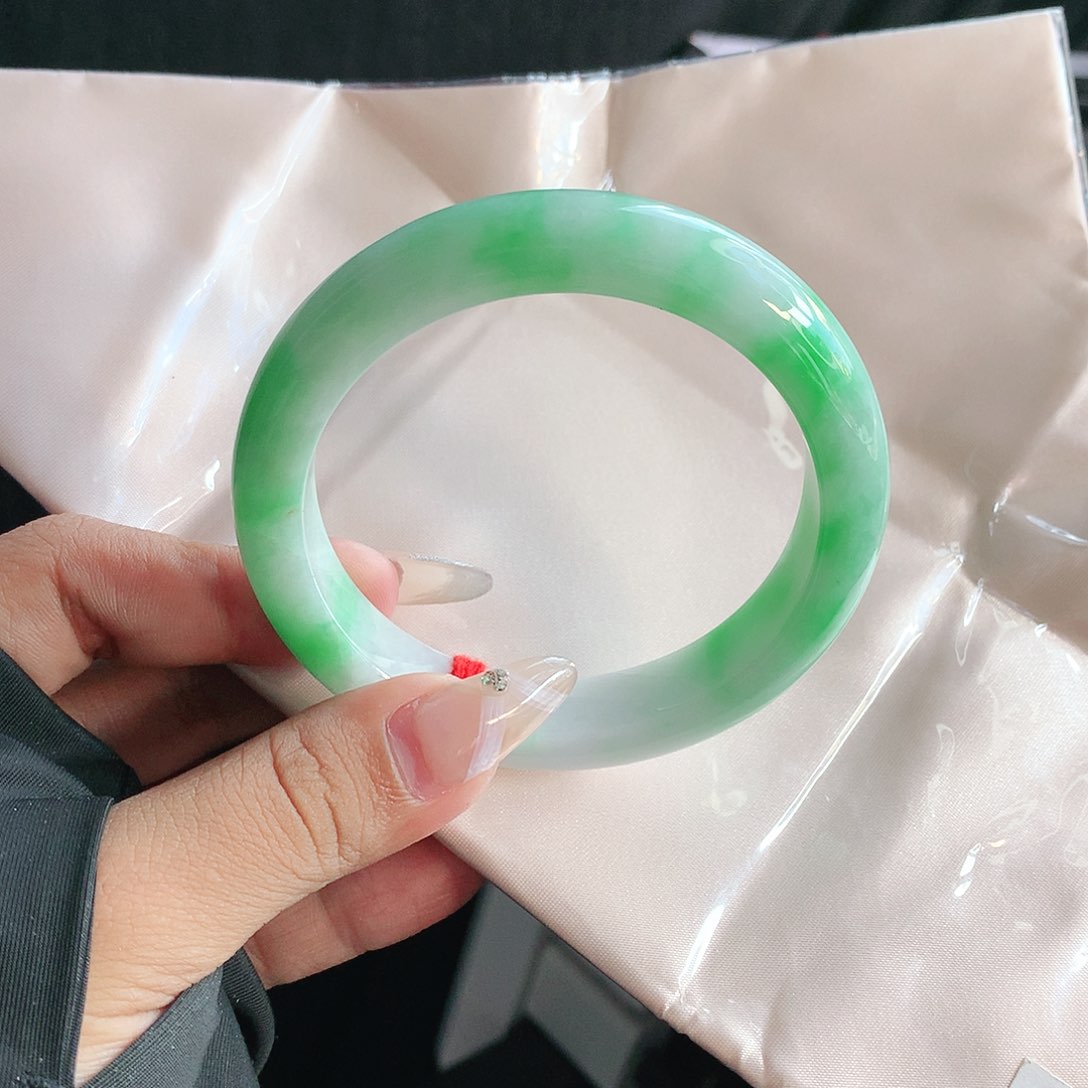 未镶嵌手镯翡翠58圈2567