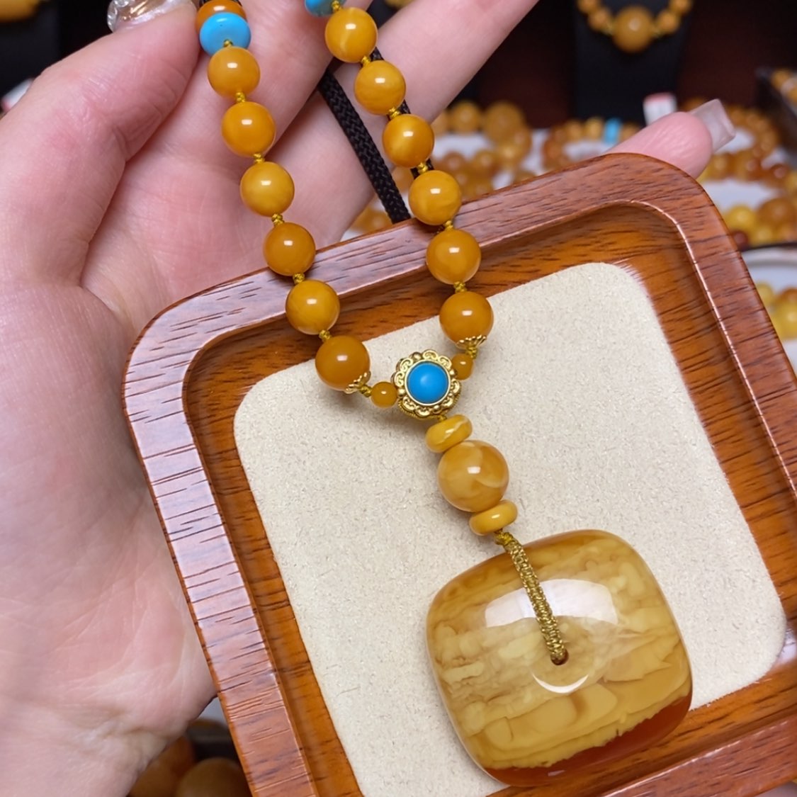 【闪购商品】未镶嵌蜜蜡颈饰项链