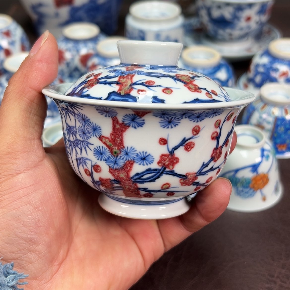 【闪购商品】景德镇陶瓷艺术盖碗