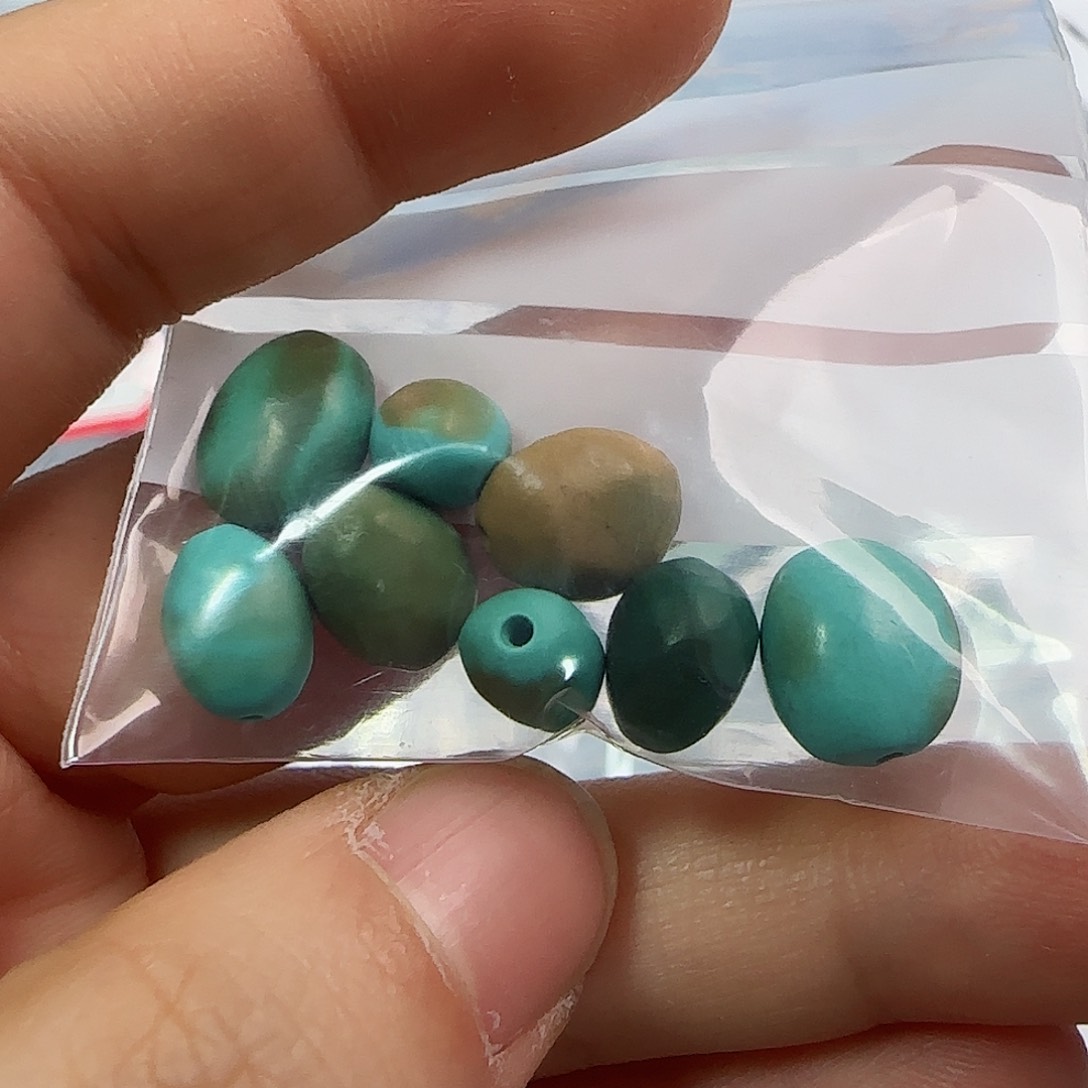 绿松石珠宝半成品未镶嵌