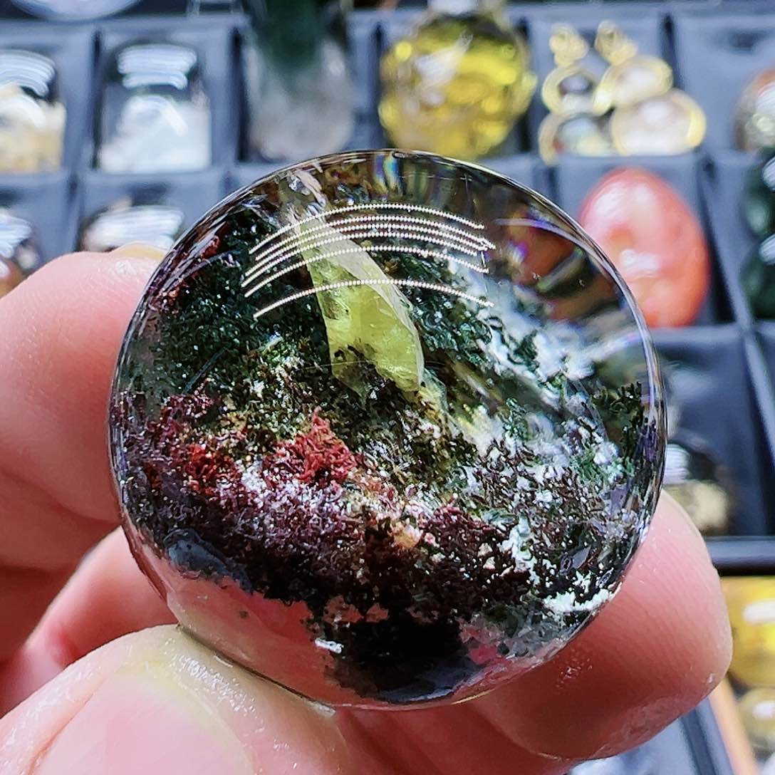 水晶单珠……未镶嵌