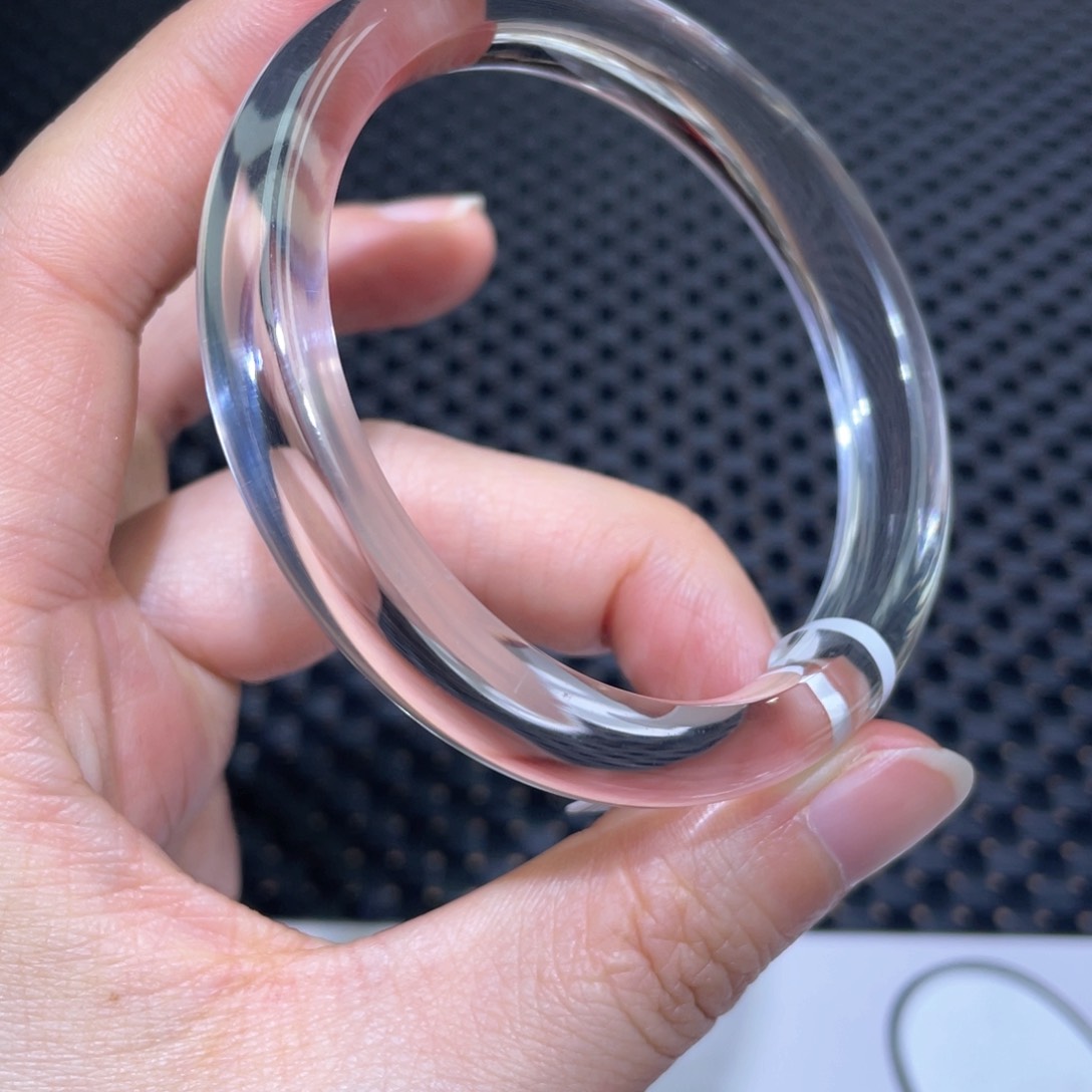 水晶手镯未镶嵌手镯54