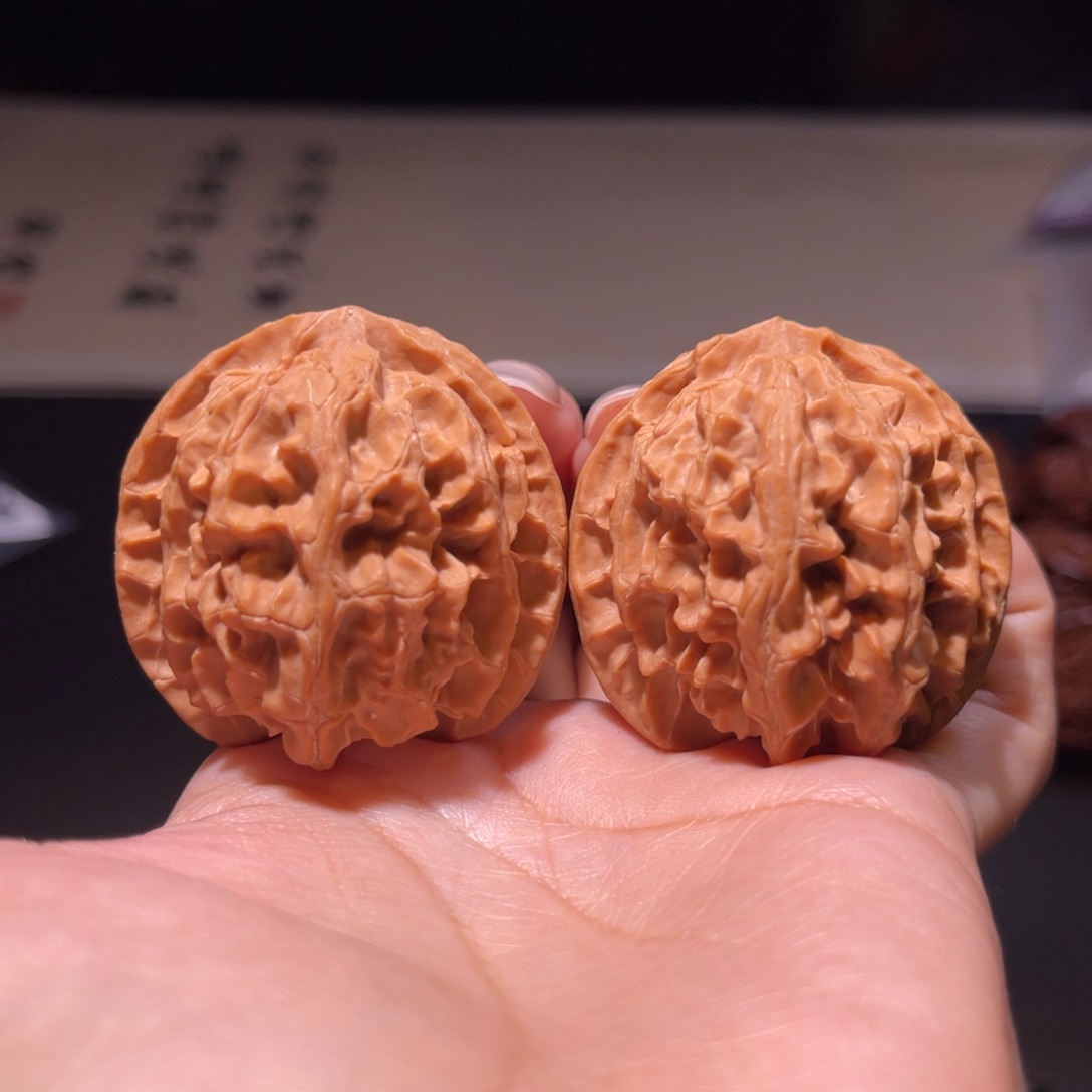 把件文玩核桃42左右s苹果园