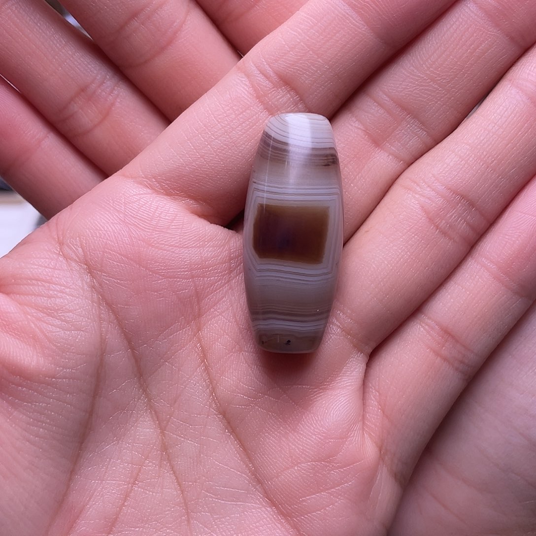 民***旦玛瑙/玉髓未镶嵌颈饰