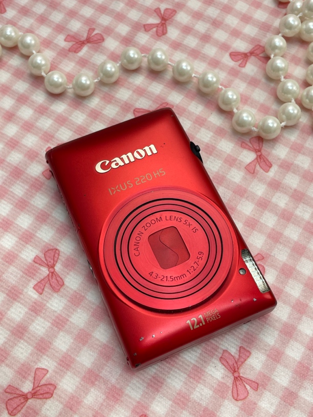 95新 Canon/佳能 ixus220热门机皇自带实况有广角冷白皮奶油肌