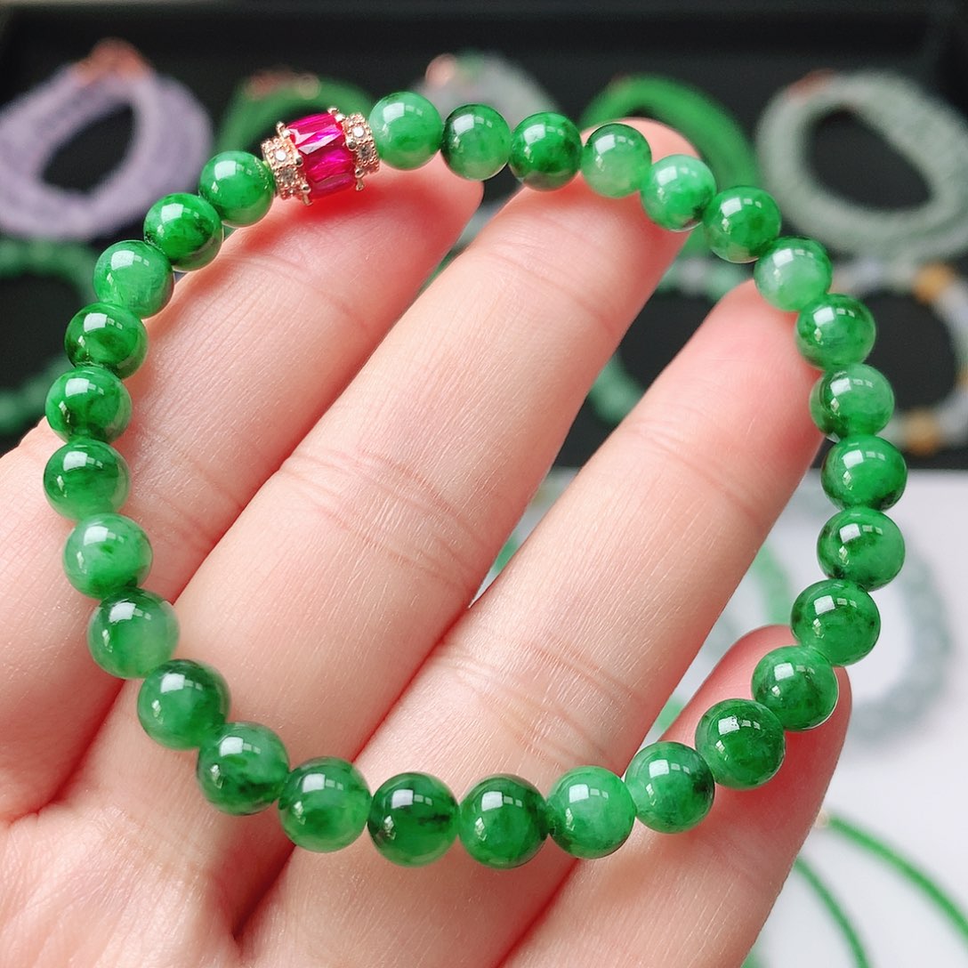 翡翠未镶嵌手链翡翠