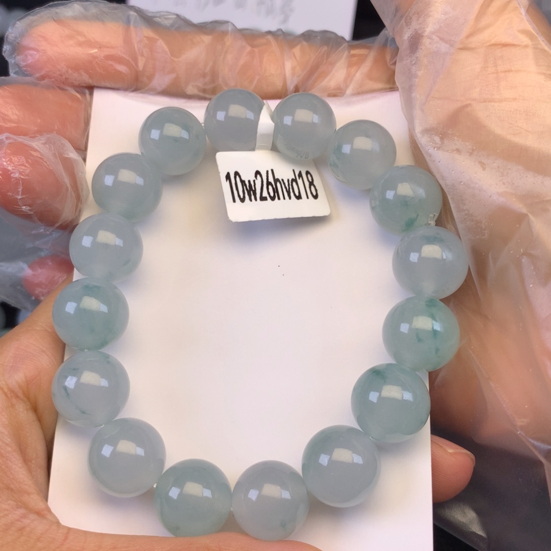 翡翠颈饰未镶嵌桐*天然缅甸翡翠