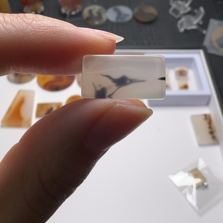 玛瑙/玉髓未镶嵌摆件