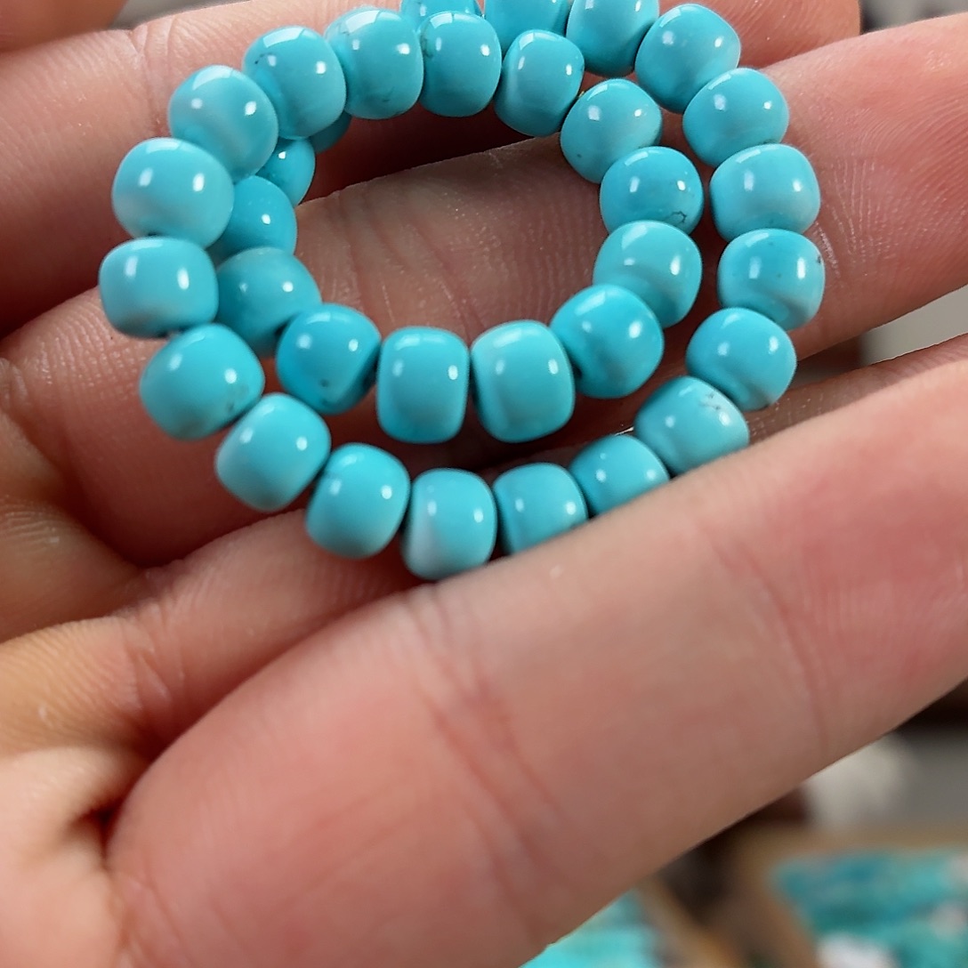 未镶嵌绿松石珠宝奇石