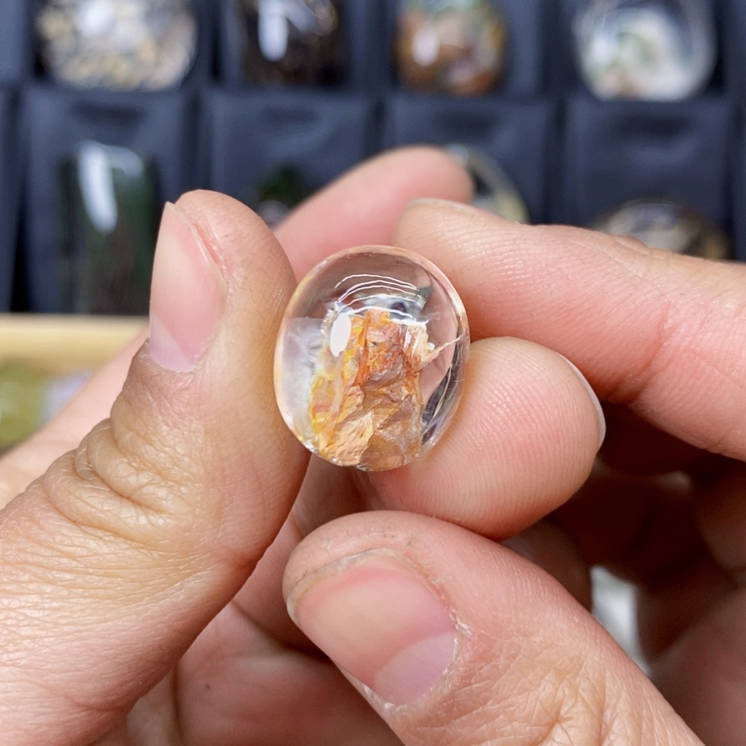 水晶颈饰未镶嵌吊坠